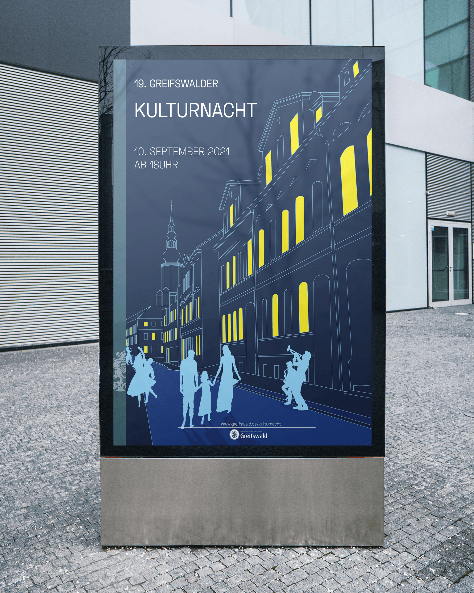 Plakatgestaltung Kulturnacht